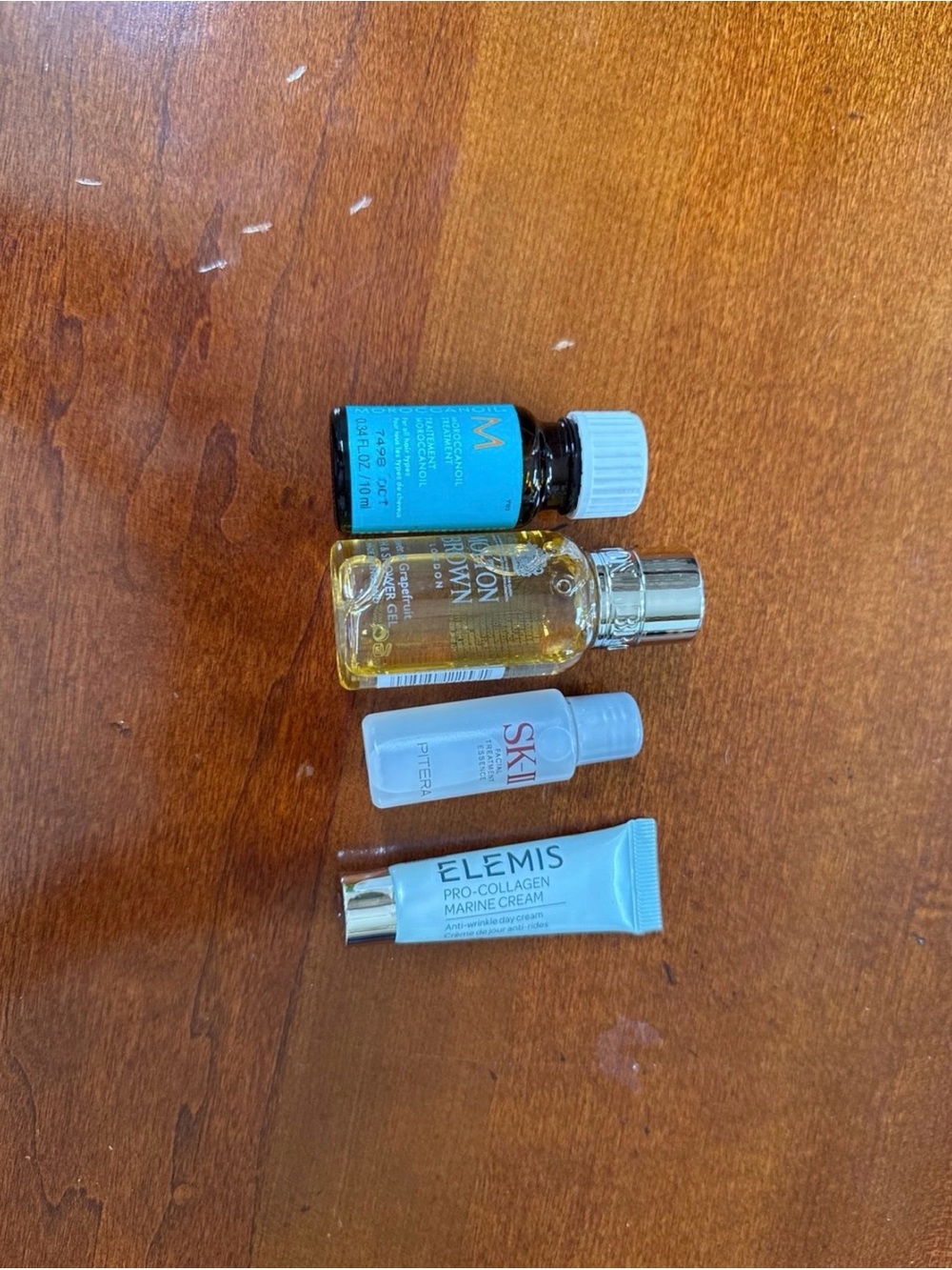 Miscellaneous luxury skin/body care products